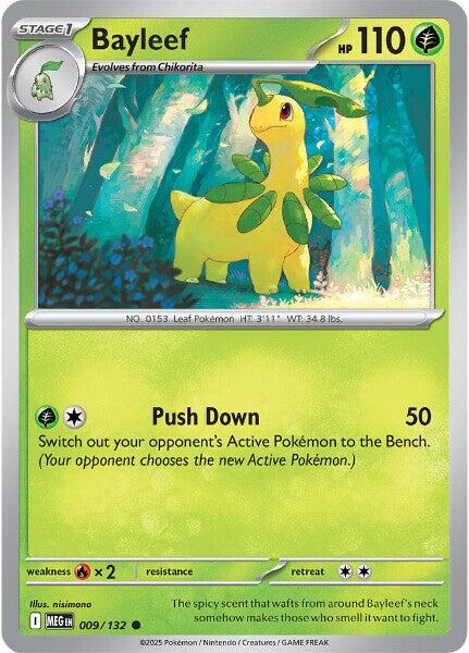 Bayleef (009/132) [Mega Evolutions: Base Set] | Gamers Paradise