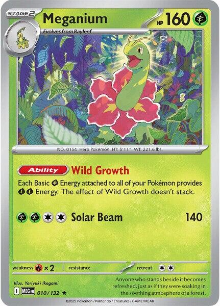 Meganium (010/132) [Mega Evolutions: Base Set] | Gamers Paradise