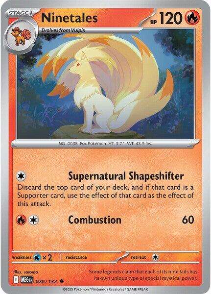 Ninetales (020/132) [Mega Evolutions: Base Set] | Gamers Paradise