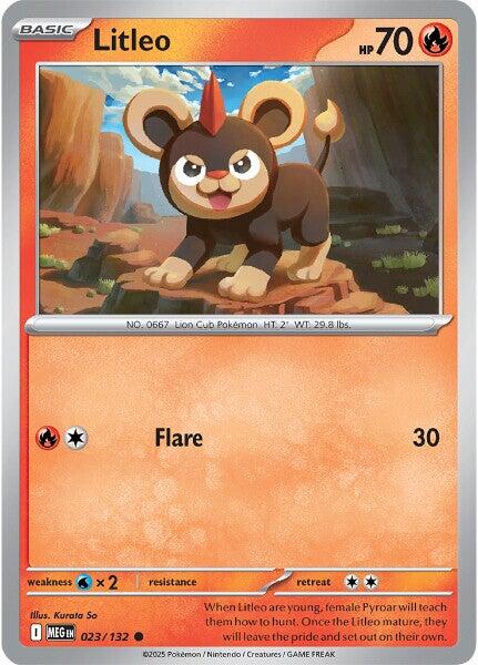 Litleo (023/132) [Mega Evolutions: Base Set] | Gamers Paradise