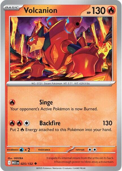 Volcanion (025/132) [Mega Evolutions: Base Set] | Gamers Paradise