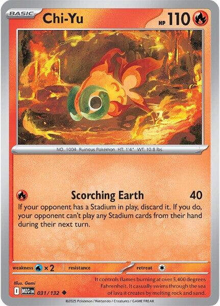 Chi-Yu (031/132) [Mega Evolutions: Base Set] | Gamers Paradise