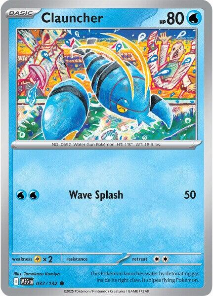 Clauncher (037/132) [Mega Evolutions: Base Set] | Gamers Paradise