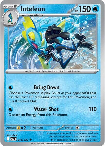 Inteleon (041/132) [Mega Evolutions: Base Set] | Gamers Paradise