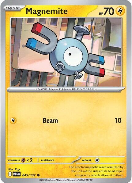 Magnemite (045/132) [Mega Evolutions: Base Set] | Gamers Paradise