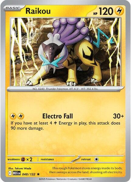 Raikou (048/132) [Mega Evolutions: Base Set] | Gamers Paradise
