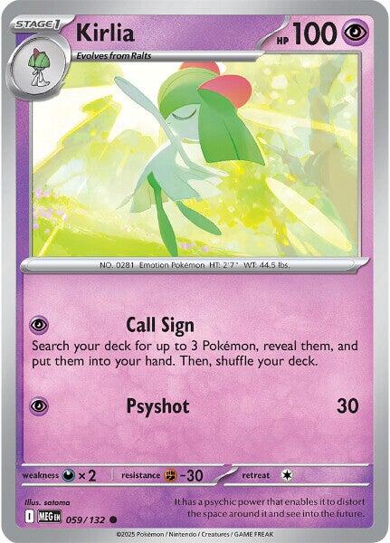 Kirlia (059/132) [Mega Evolutions: Base Set] | Gamers Paradise