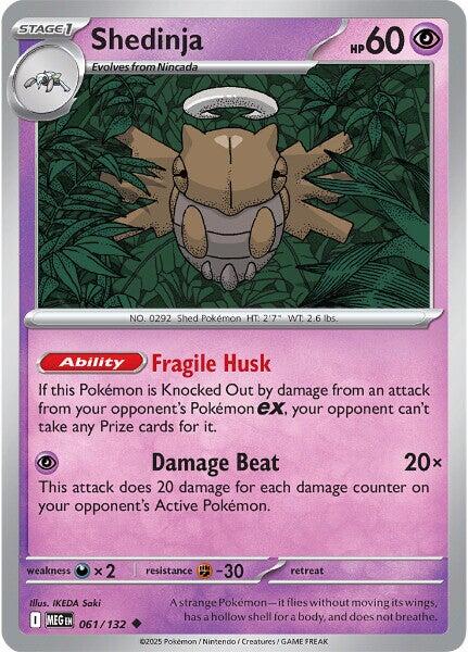 Shedinja (061/132) [Mega Evolutions: Base Set] | Gamers Paradise