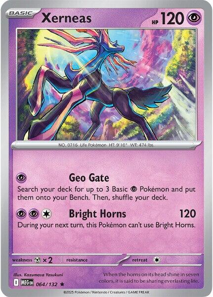 Xerneas (064/132) [Mega Evolutions: Base Set] | Gamers Paradise