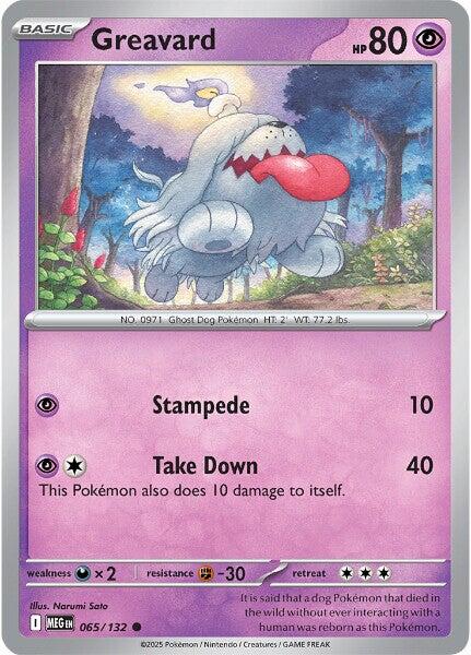 Greavard (065/132) [Mega Evolutions: Base Set] | Gamers Paradise