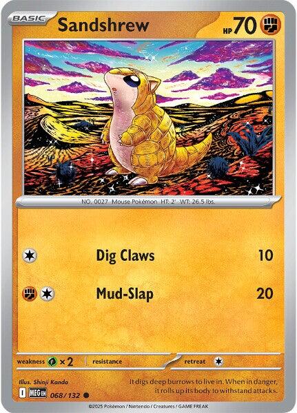 Sandshrew (068/132) [Mega Evolutions: Base Set] | Gamers Paradise