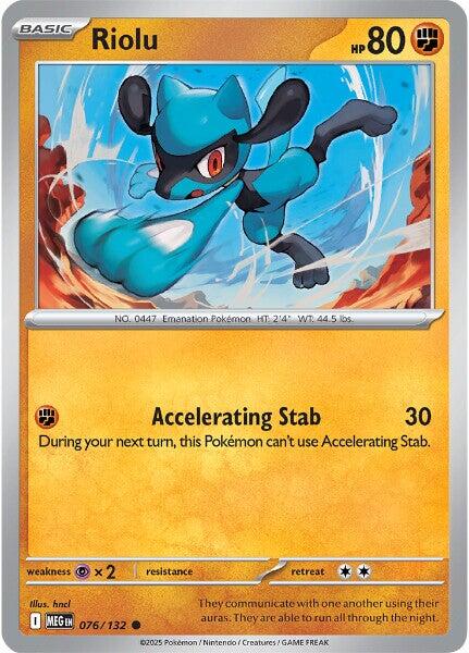 Riolu (076/132) [Mega Evolution: Base Set] | Gamers Paradise