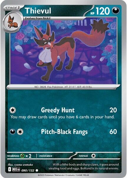 Thievul (090/132) [Mega Evolutions: Base Set] | Gamers Paradise
