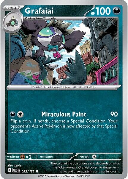 Grafaiai (092/132) [Mega Evolution: Base Set] | Gamers Paradise