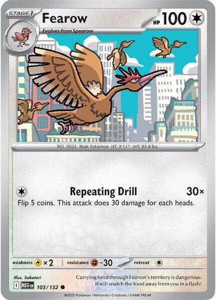 Fearow (103/132) [Mega Evolutions: Base Set] | Gamers Paradise