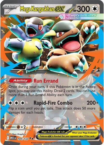 Mega Kangaskhan ex (104/132) [Mega Evolution: Base Set] | Gamers Paradise