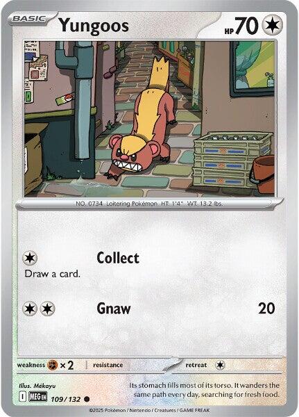Yungoos (109/132) [Mega Evolutions: Base Set] | Gamers Paradise