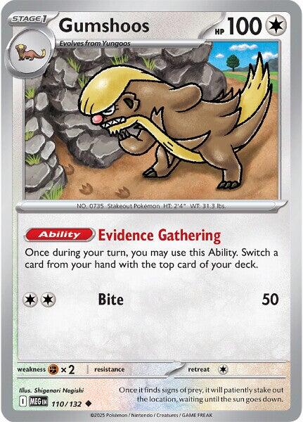 Gumshoos (110/132) [Mega Evolutions: Base Set] | Gamers Paradise