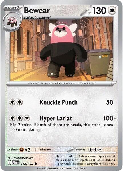Bewear (112/132) [Mega Evolutions: Base Set] | Gamers Paradise