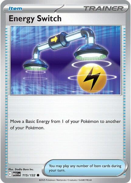 Energy Switch (115/132) [Mega Evolution: Base Set] | Gamers Paradise