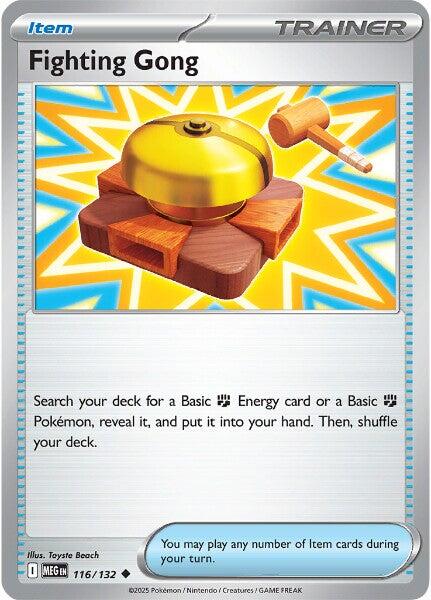 Fighting Gong (116/132) [Mega Evolutions: Base Set] | Gamers Paradise