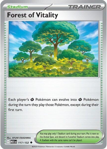Forest of Vitality (117/132) [Mega Evolutions: Base Set] | Gamers Paradise