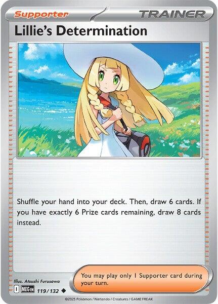 Lillie's Determination (119/132) [Mega Evolutions: Base Set] | Gamers Paradise