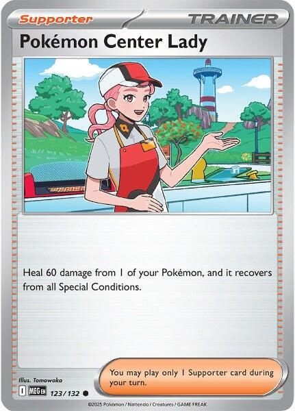 Pokemon Center Lady (123/132) [Mega Evolutions: Base Set] | Gamers Paradise