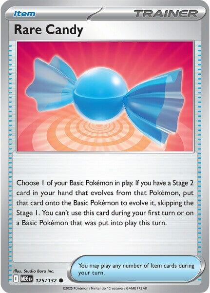 Rare Candy (125/132) [Mega Evolutions: Base Set] | Gamers Paradise