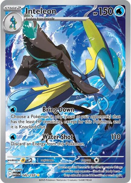 Inteleon (142/132) [Mega Evolutions: Base Set] | Gamers Paradise