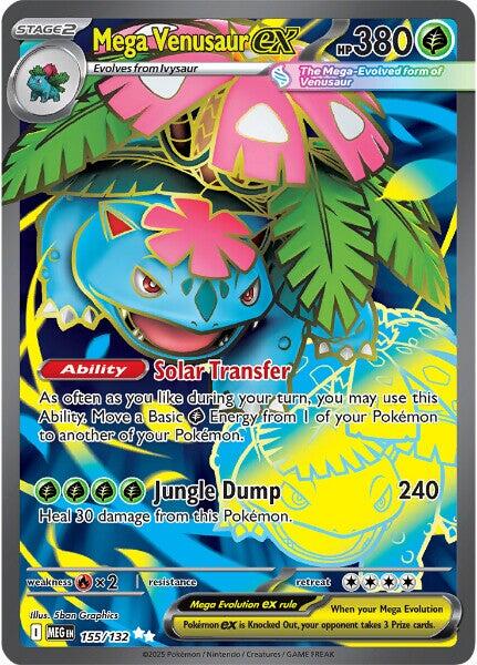 Mega Venusaur ex (155/132) [Mega Evolutions: Base Set] | Gamers Paradise