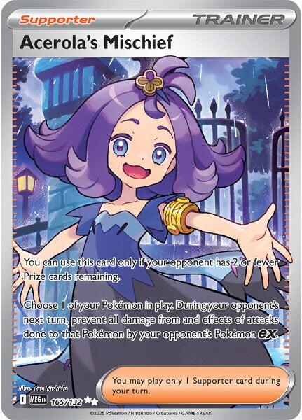 Acerola's Mischief (165/132) [Mega Evolutions: Base Set] | Gamers Paradise