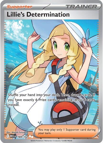 Lillie's Determination (169/132) [Mega Evolutions: Base Set] | Gamers Paradise