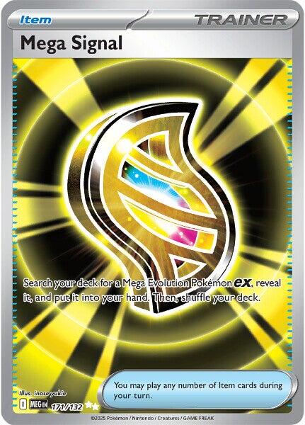 Mega Signal (171/132) [Mega Evolutions: Base Set] | Gamers Paradise