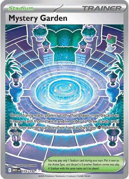 Mystery Garden (172/132) [Mega Evolutions: Base Set] | Gamers Paradise