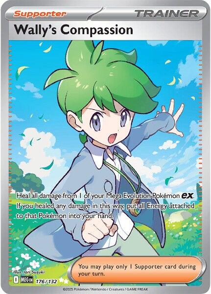Wally's Compassion (176/132) [Mega Evolution: Base Set] | Gamers Paradise