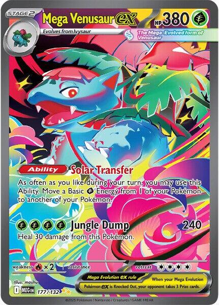 Mega Venusaur ex (177/132) [Mega Evolutions: Base Set] | Gamers Paradise
