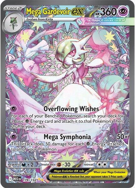 Mega Gardevoir ex (178/132) [Mega Evolutions: Base Set] | Gamers Paradise