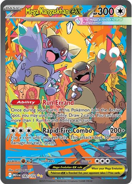 Mega Kangaskhan ex (182/132) [Mega Evolutions: Base Set] | Gamers Paradise