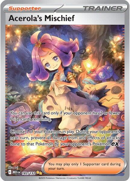 Acerola's Mischief (183/132) [Mega Evolutions: Base Set] | Gamers Paradise