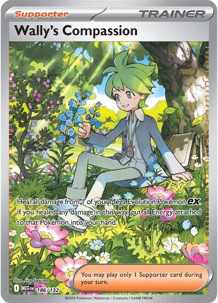 Wally's Compassion (186/132) [Mega Evolution: Base Set] | Gamers Paradise