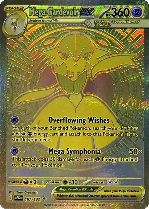 Mega Gardevoir ex (187/132) [Mega Evolutions: Base Set] | Gamers Paradise