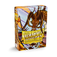 Dragon Shield: Japanese Size 60ct Sleeves - Orange (Classic) | Gamers Paradise