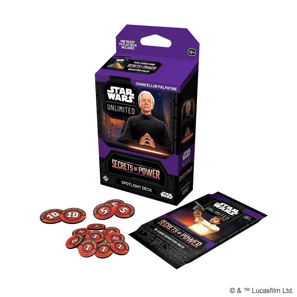 Secrets of Power - Spotlight Deck: Chancellor Palpatine (Preorder) | Gamers Paradise