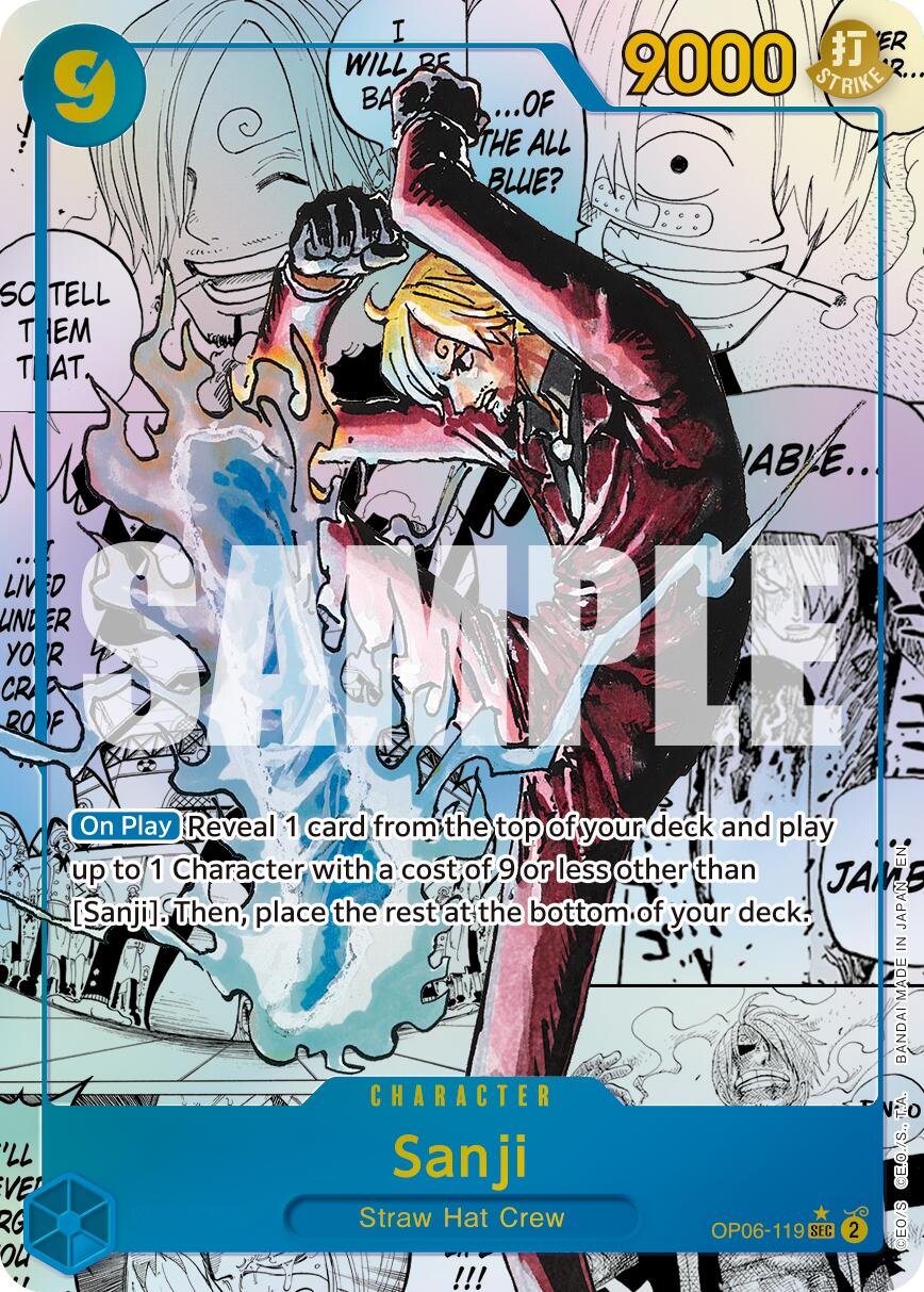 Sanji (Manga) [Premium Booster -The Best- Vol. 2] | Gamers Paradise