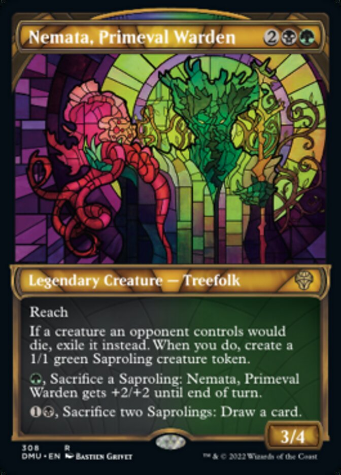 Nemata, Primeval Warden (Showcase) [Dominaria United] | Gamers Paradise