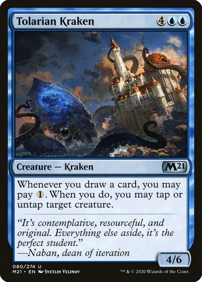 Tolarian Kraken [Core Set 2021] | Gamers Paradise