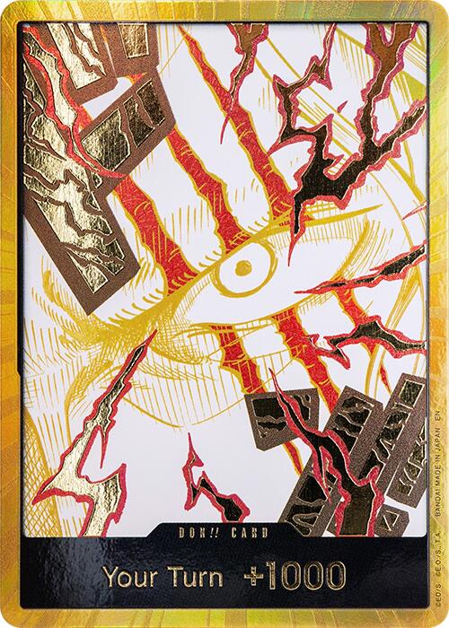 DON!! Card (Shanks) (Gold) [Premium Booster -The Best- Vol. 2] | Gamers Paradise