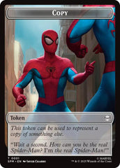 Copy // Human Citizen Double-Sided Token [Marvel's Spider-Man Tokens] | Gamers Paradise