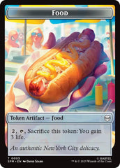 Food // Robot Double-Sided Token [Marvel's Spider-Man Tokens] | Gamers Paradise
